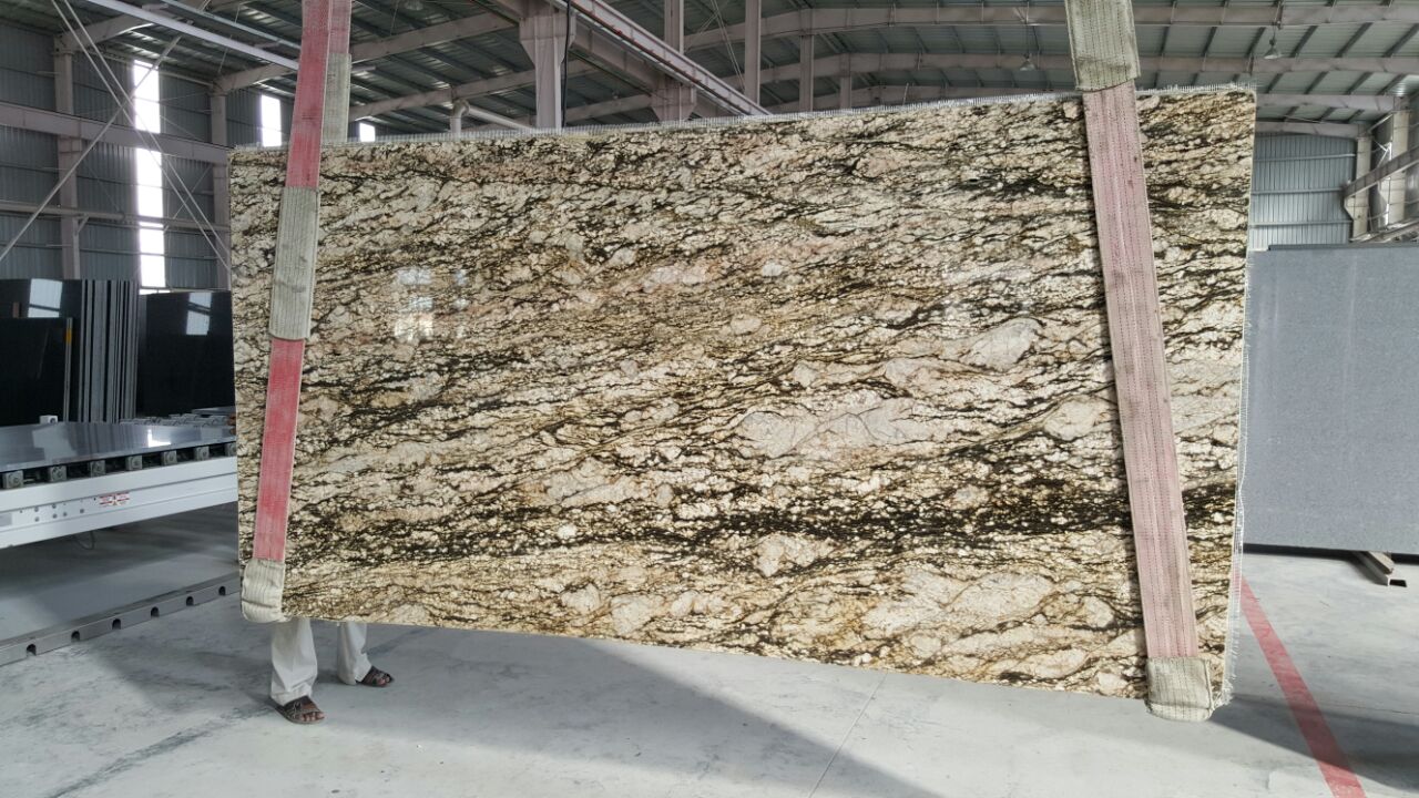 apple green granite tiles